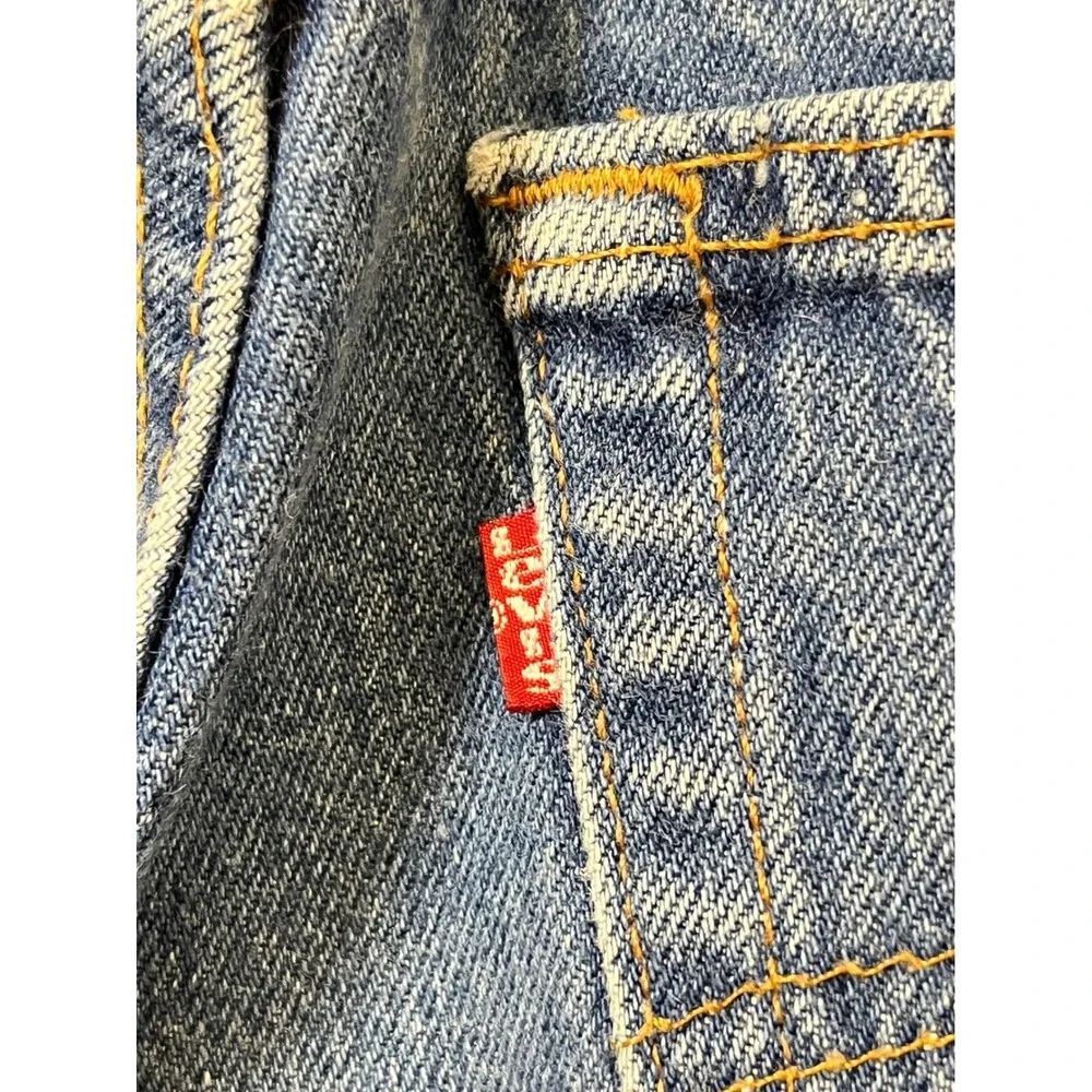 VTG Levis 501xx Men Jeans 33x32(30X30) Made in USA Blue Denim Straight Leg 501